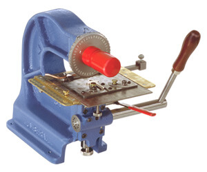 Model 40B Metal Plate Stamping Machine